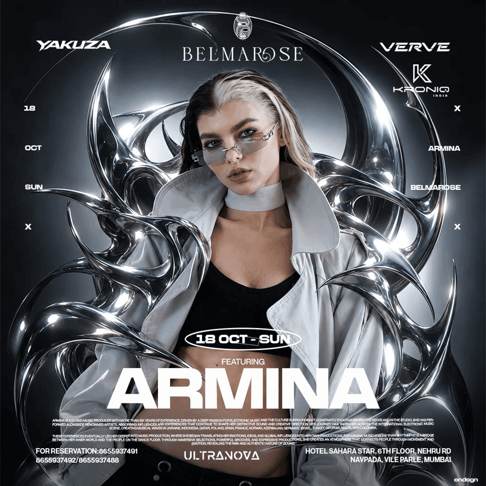 Armina live in Mumbai - Belmarose