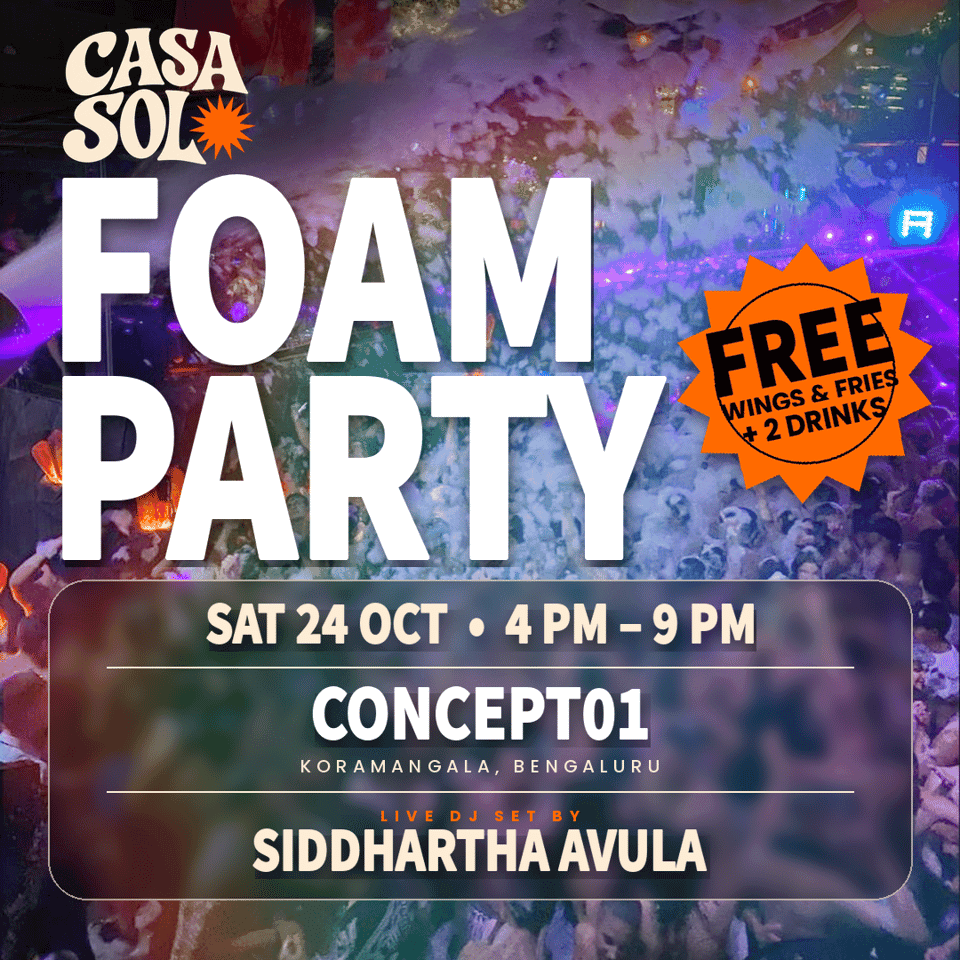 Casa Sol's Foam Party