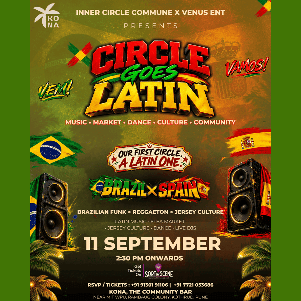 CIRCLE GOES LATIN – BRAZIL × SPAIN