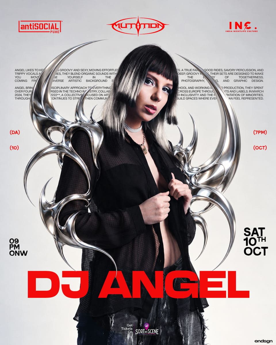 DJ Angel at antiSOCIAL Pune