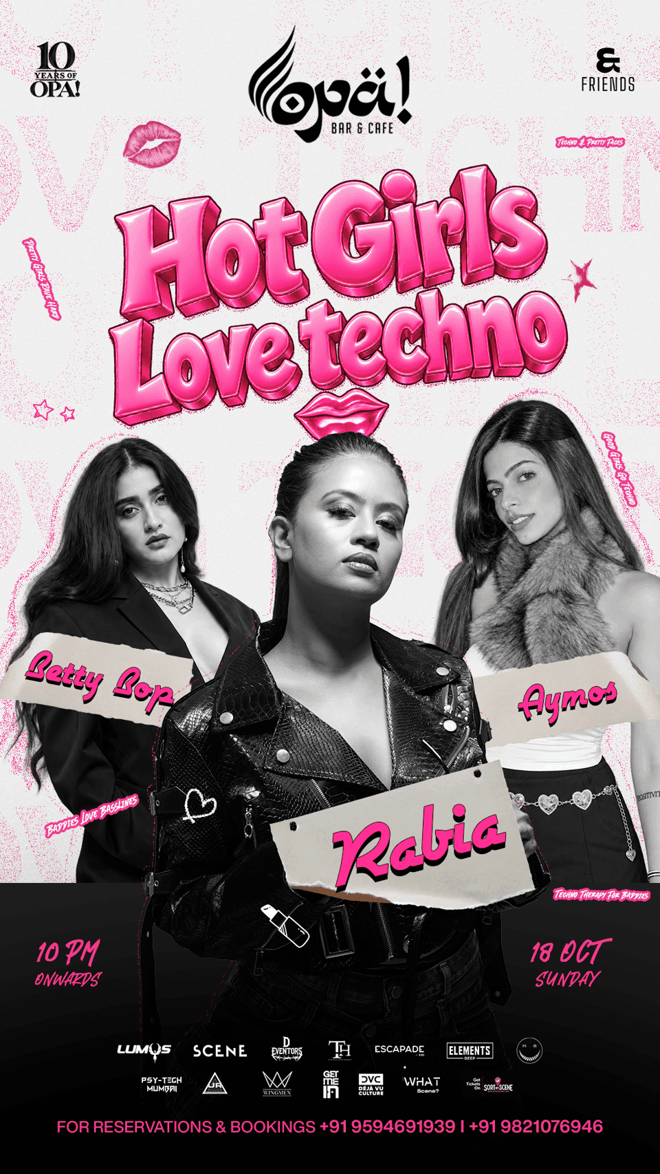 Hot girls love techno ft. Rabia