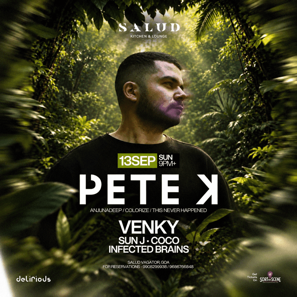 Pete K at Salud, Goa