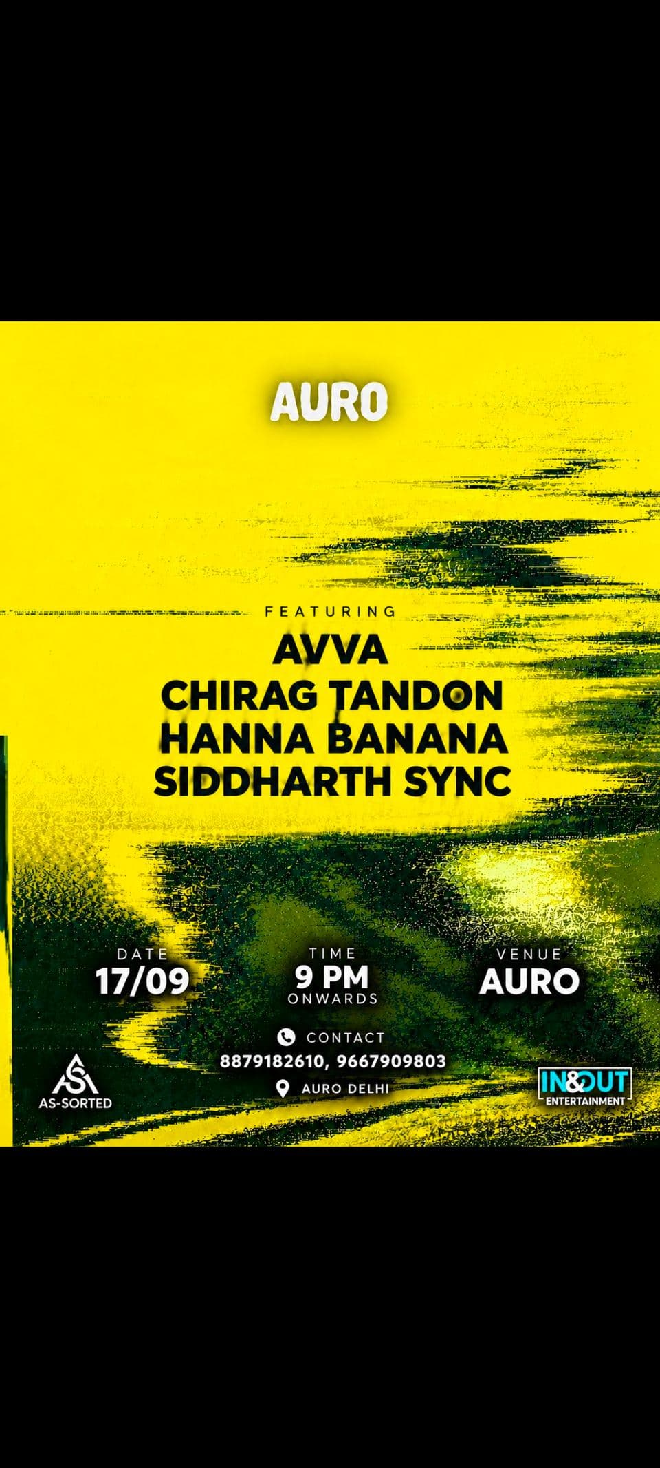 Sicko At Auro Delhi
