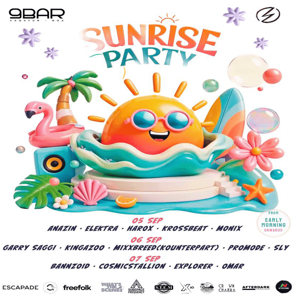 Sunrise Party at 9Bar