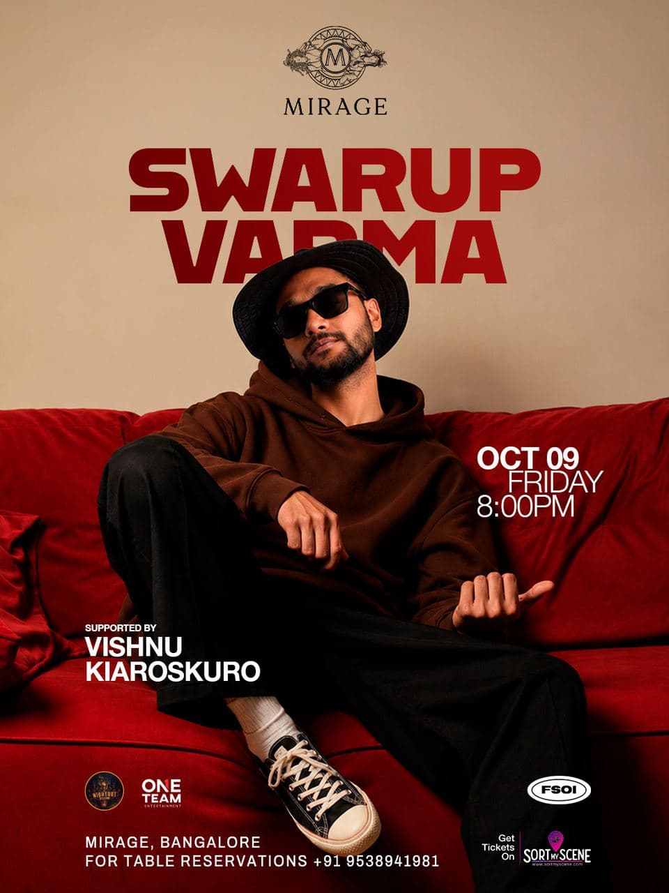 Swarup Varma Live At Mirage