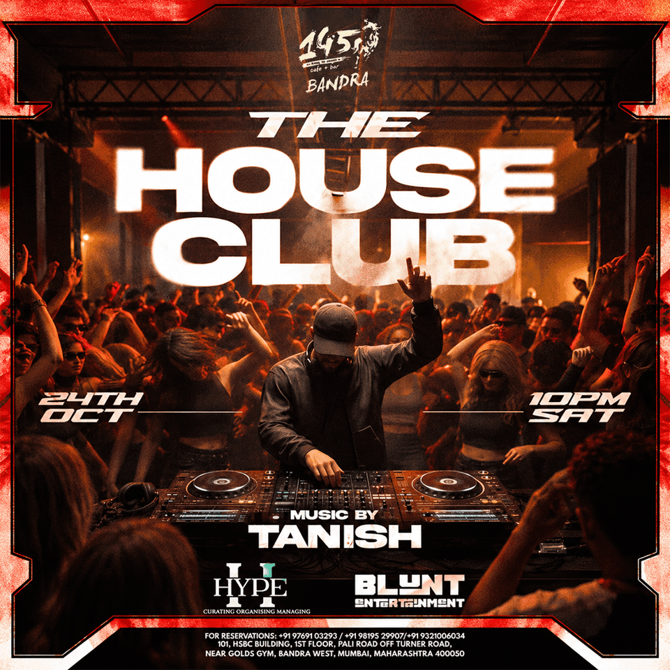 The House Club at 145 Bandra