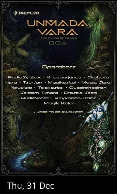 UNMADA VARA - NYE - GOA
